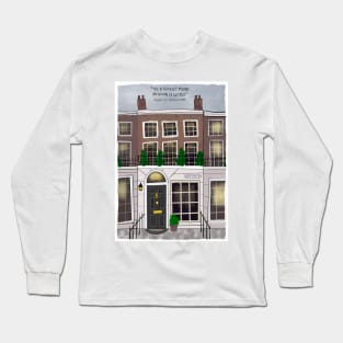 221b Baker Street Sherlock Holmes Long Sleeve T-Shirt